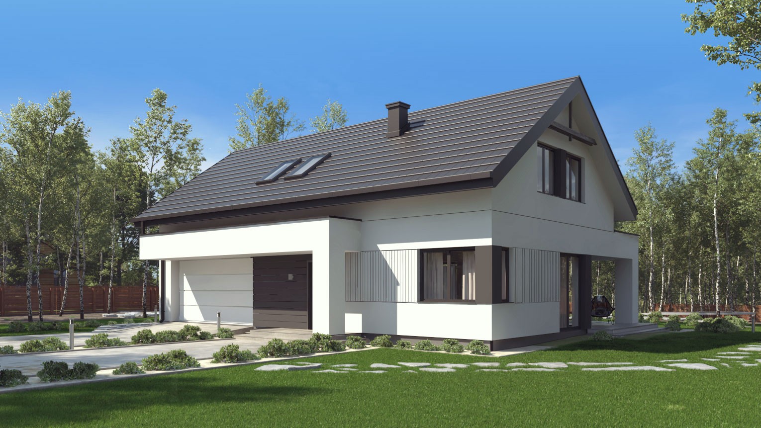 budowa domu uA156v1 - New-House