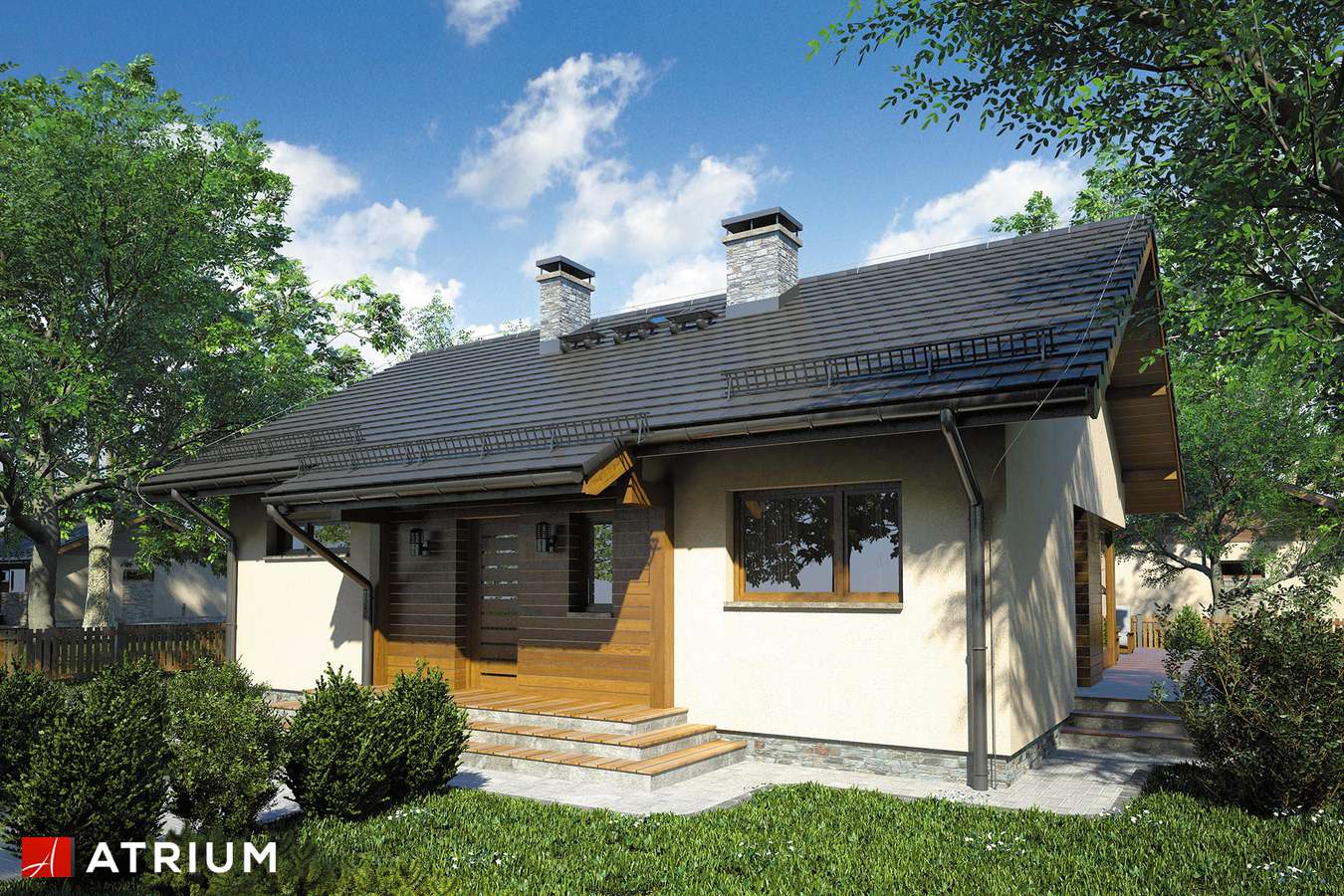 budowa domu Amber VIII (odbicie lustrzane) - New-House