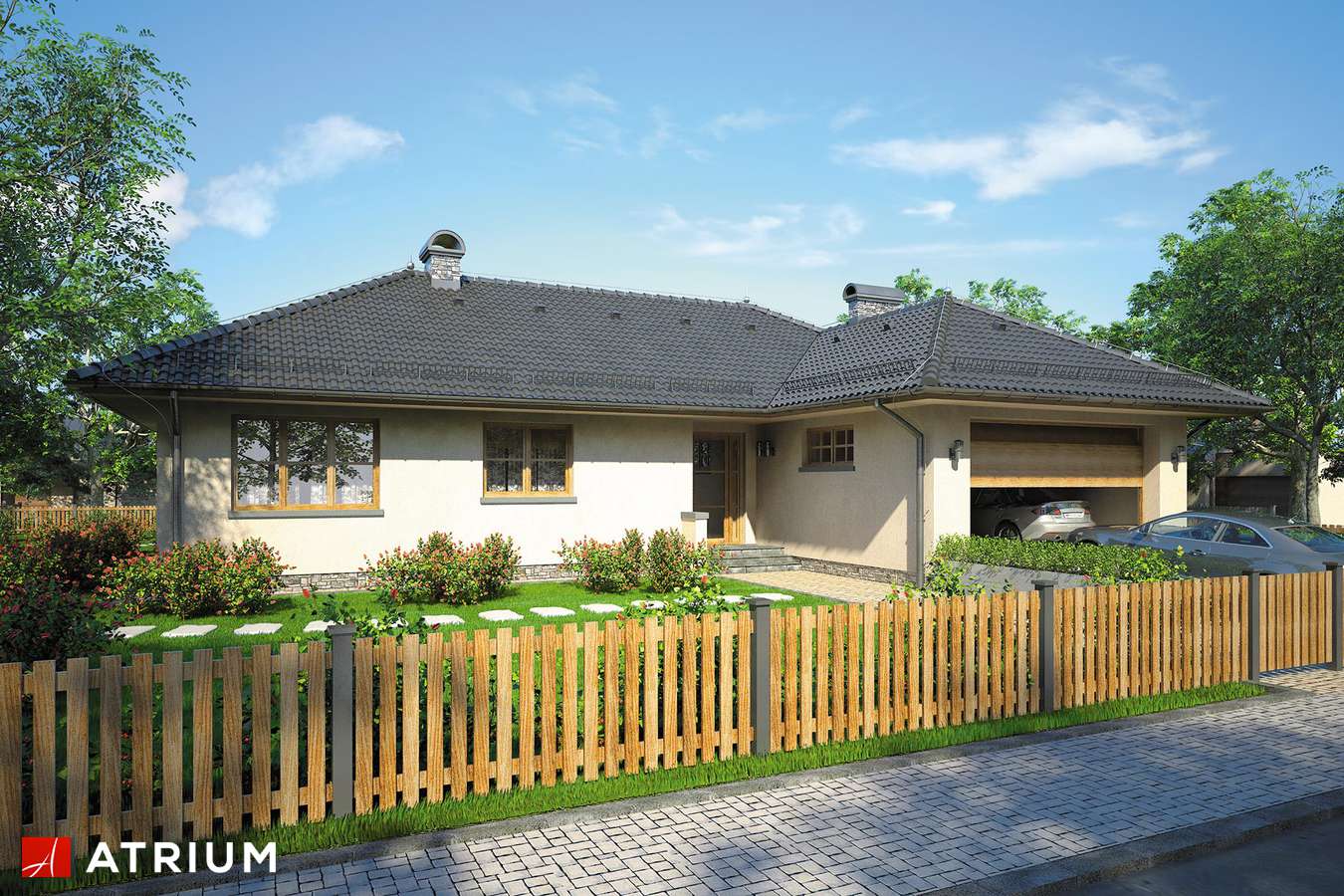 budowa domu Dom Przy Gościńcu (odbicie lustrzane) - New-House