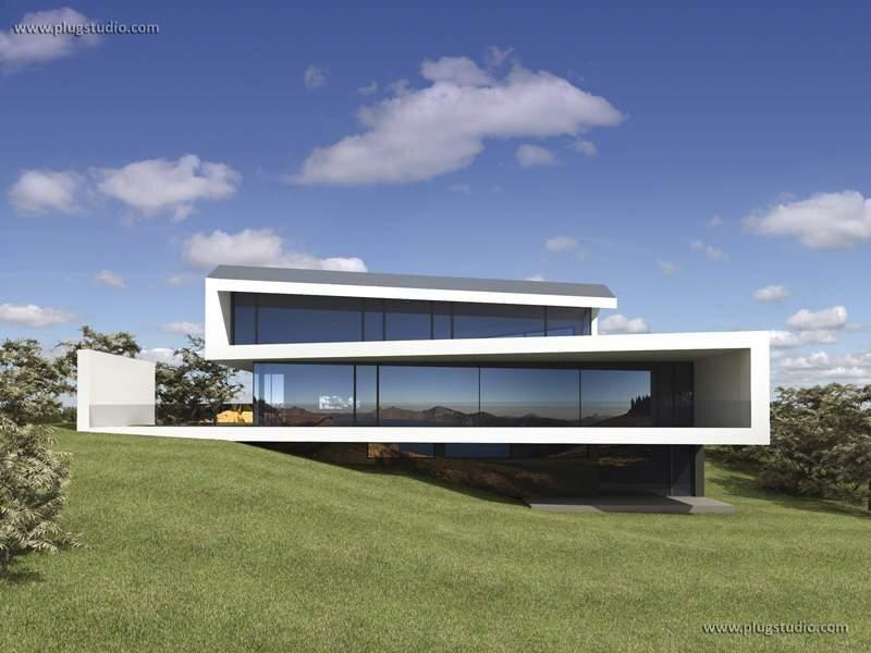 VIP-HOUSE B3 NOWOCZESNA REZYDENCJA PŁASKI DACH PROJEKT - miniatura 2
