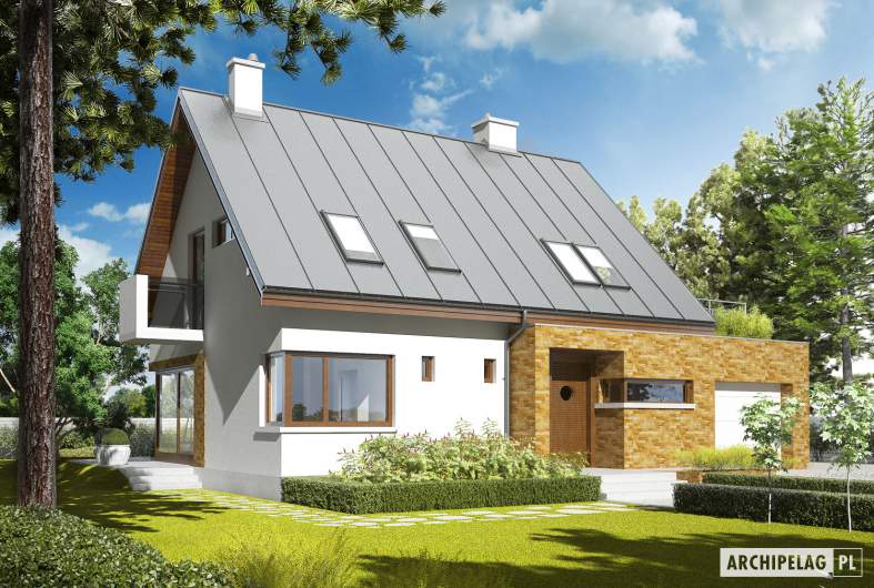 budowa domu Tim G1 (wersja B) - New-House