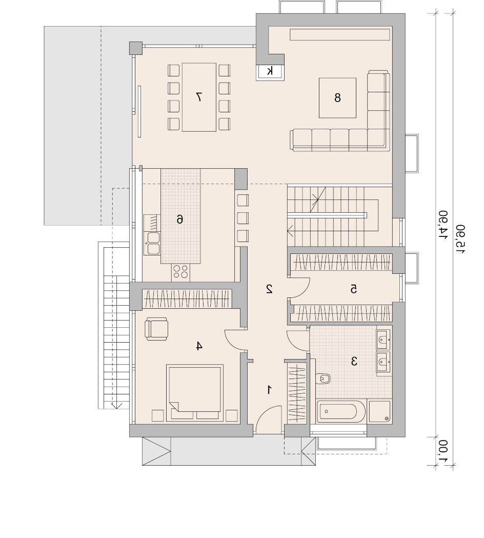 LK&1428 (odbicie lustrzane) - miniatura 4