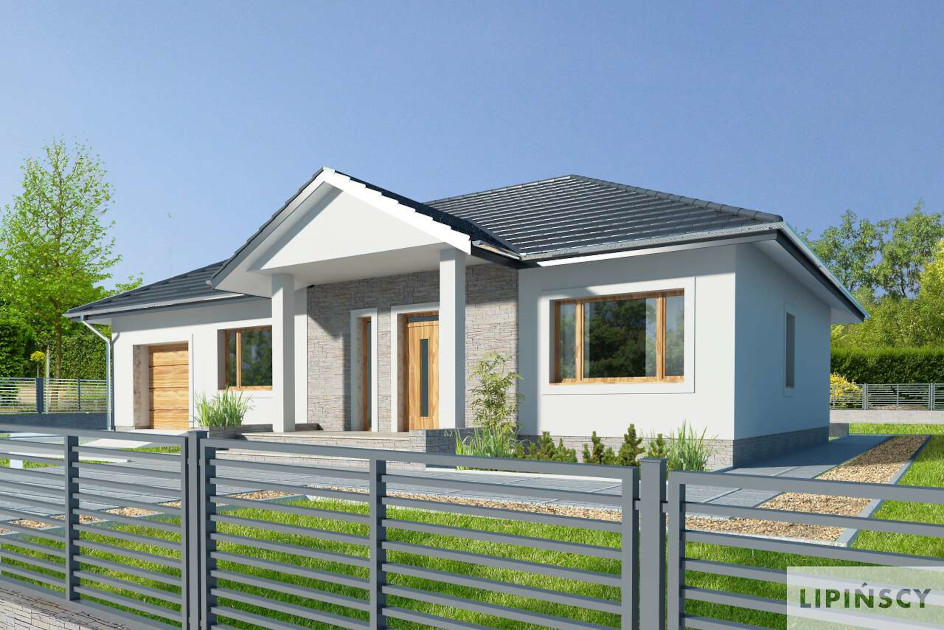 Budowa domu Lucia VIII DCB88g (odbicie lustrzane) z New-House