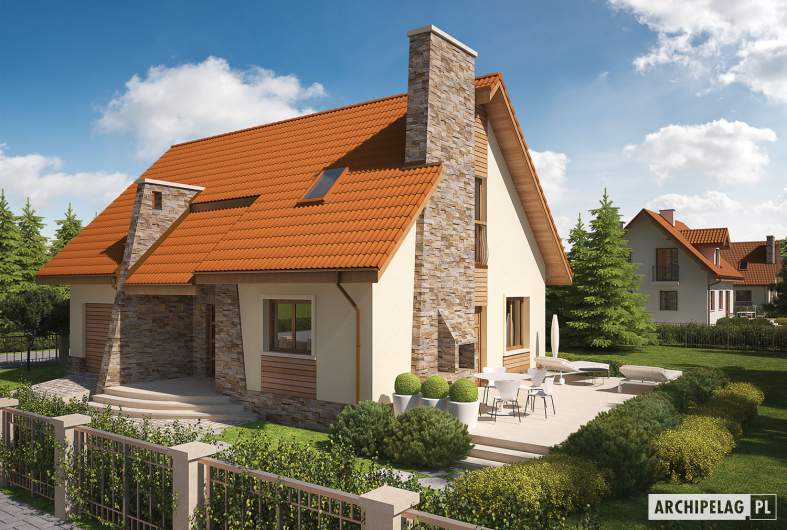 budowa domu Basia II G1 (odbicie lustrzane) - New-House