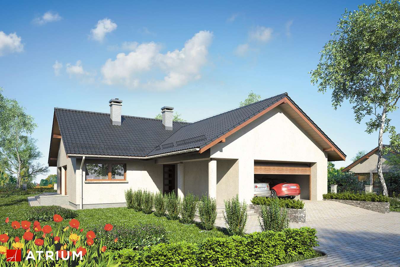 budowa domu Soleo III (odbicie lustrzane) - New-House