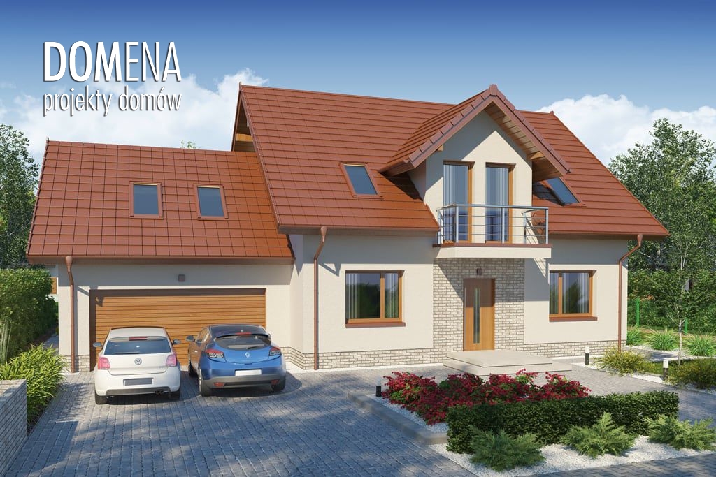 budowa domu Wespazjan 2 PS (Odbicie lustrzane) - New-House