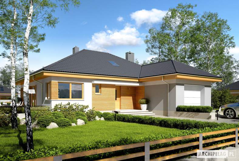 budowa domu Astrid (mała) II G1 (odbicie lustrzane) - New-House