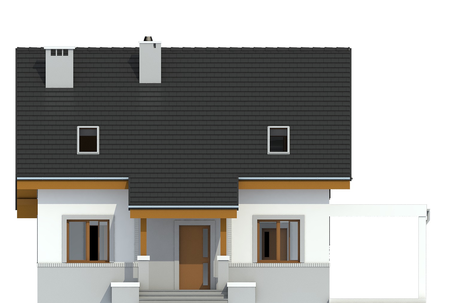 Gajówka z wiatą [A1] - miniatura 2