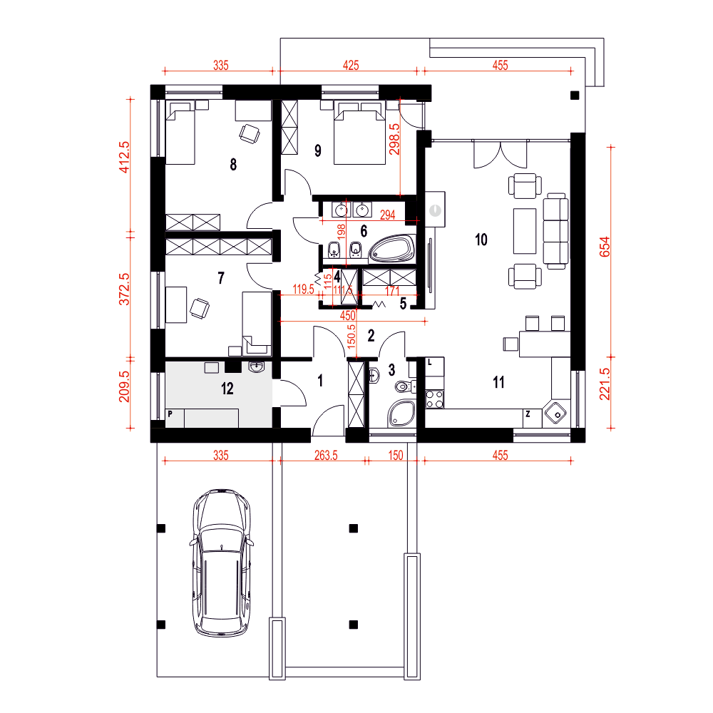 Tomaszek III Novum z wiatą [A1] - miniatura 8