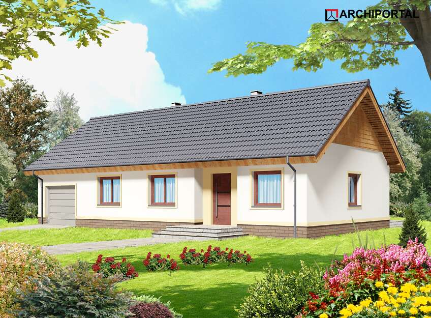 budowa domu Tamina mała PS 2 (odbicie lustrzane) - New-House