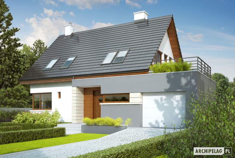 budowa domu Tim G1 (wersja A) - New-House