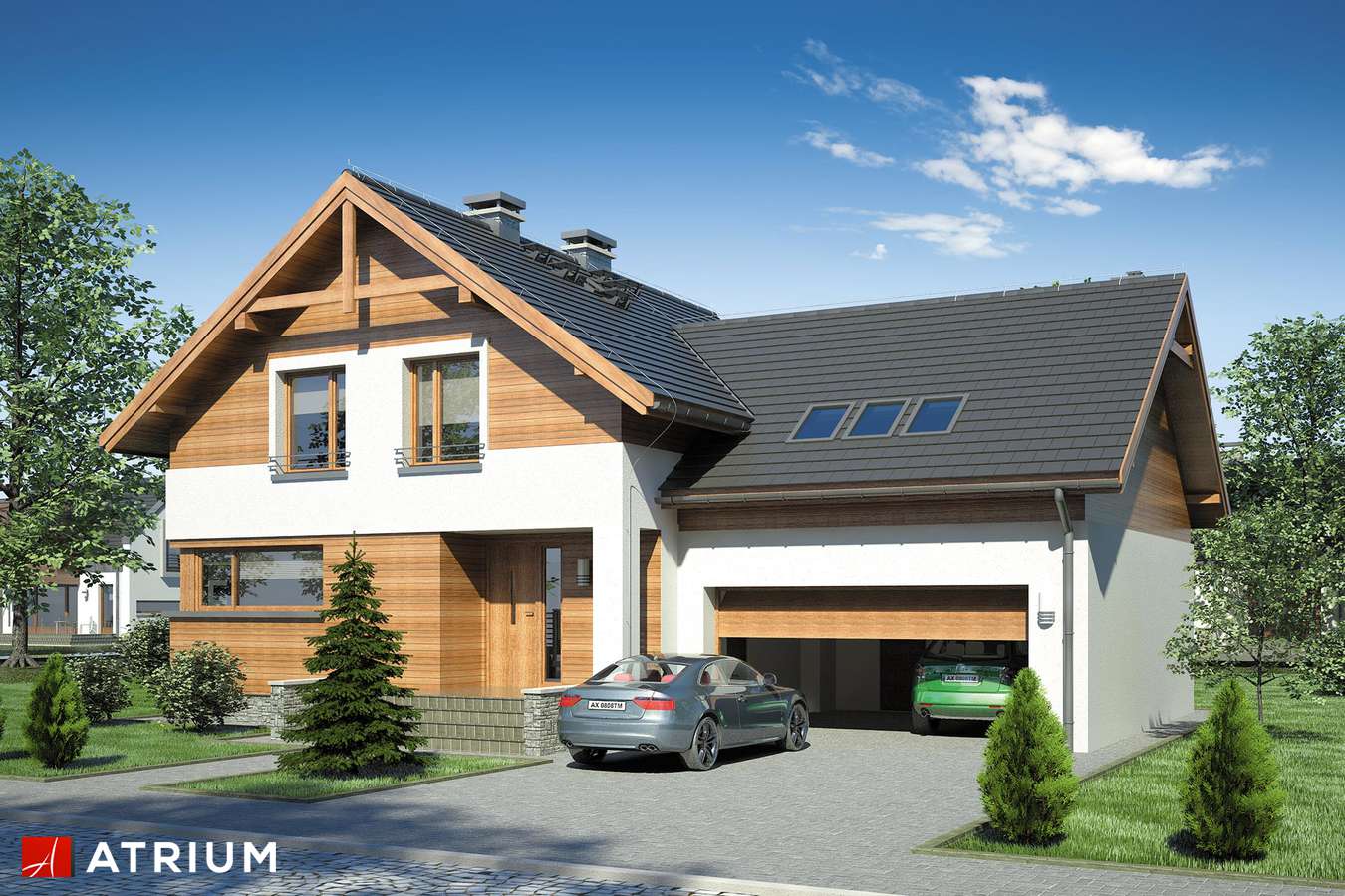 budowa domu Jupiter (odbicie lustrzane) - New-House