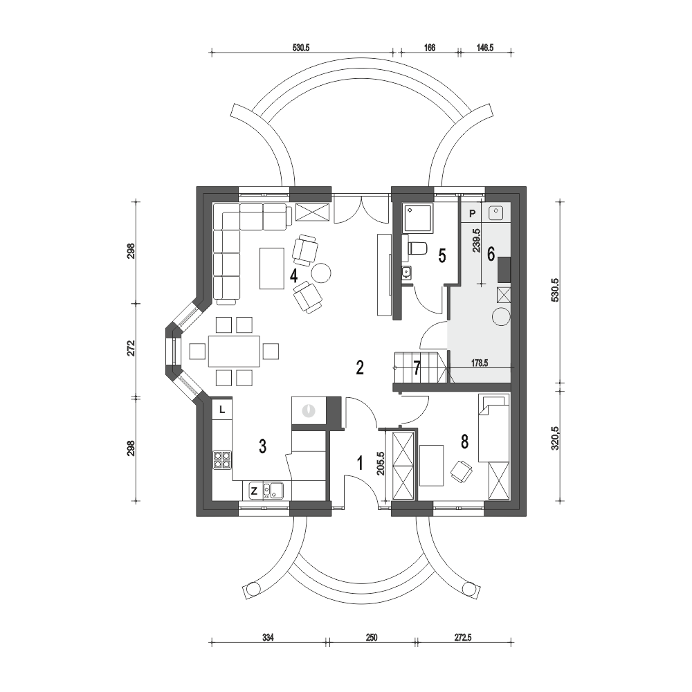 Dom Dla Ciebie 3 bez garażu [B1] - miniatura 8