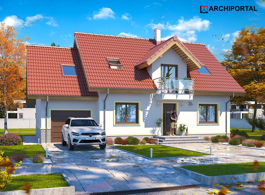 budowa domu Apollo II paliwo stałe (odbicie lustrzane) - New-House