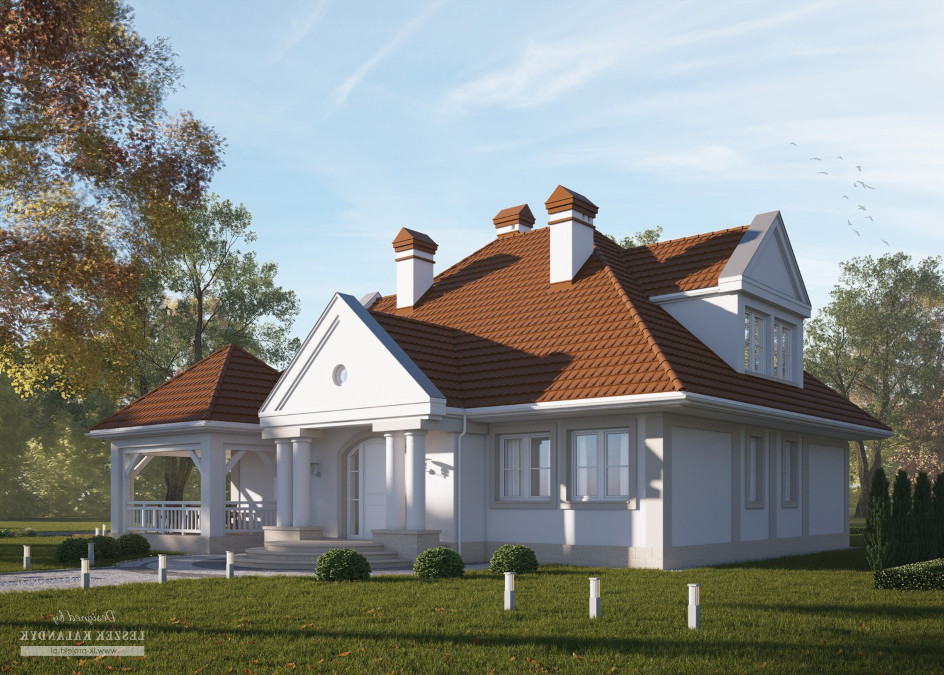 Budowa domu LK&456 (odbicie lustrzane) z New-House
