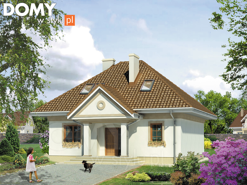 budowa domu Szafran 2 (Odbicie lustrzane) - New-House