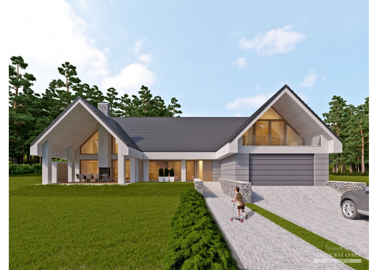 budowa domu LK&1172 - New-House