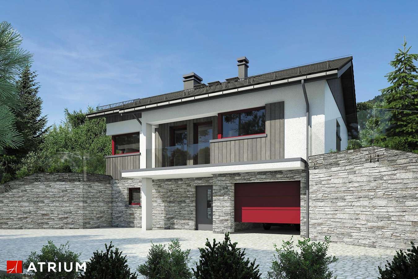 budowa domu Skarpa - New-House