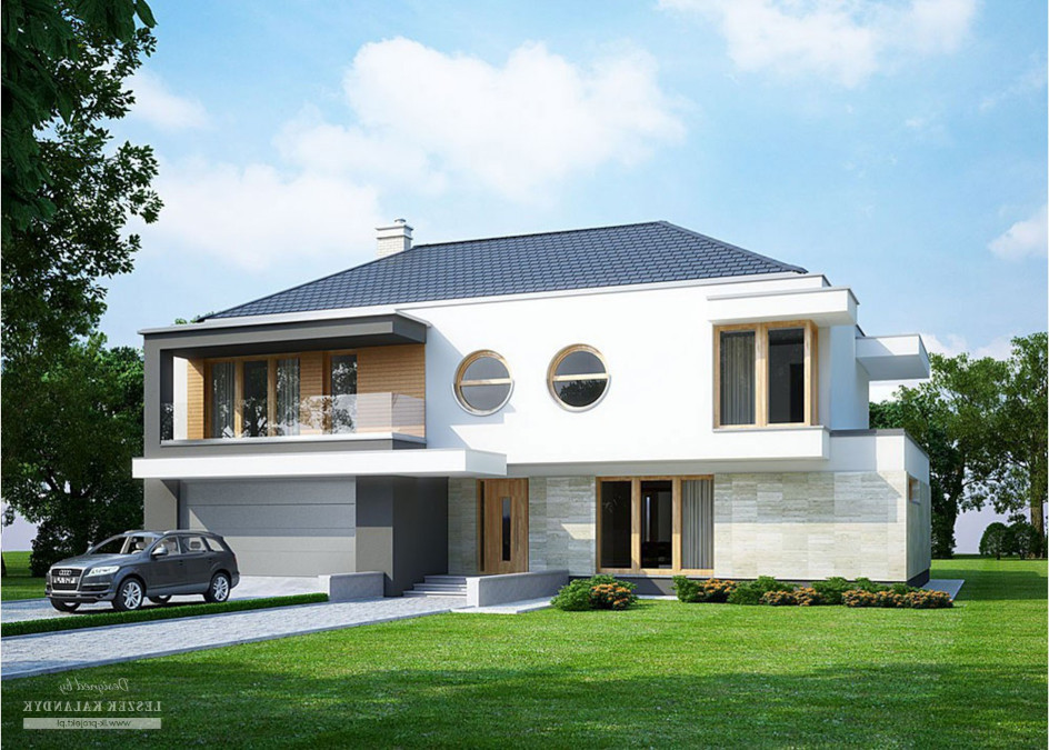 Budowa domu LK&929 (odbicie lustrzane) z New-House