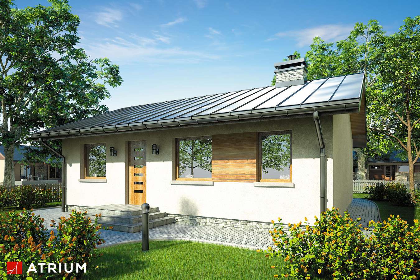 budowa domu Remik (odbicie lustrzane) - New-House