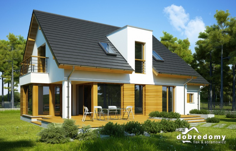 budowa domu Konstancja (odbicie lustrzane) - New-House