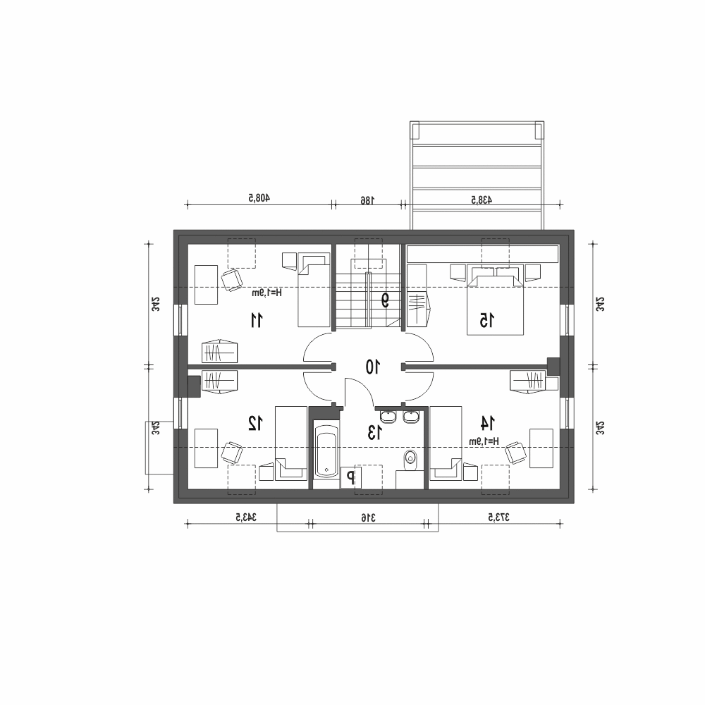 Eco 5 bez garażu [B] (odbicie lustrzane) - miniatura 9