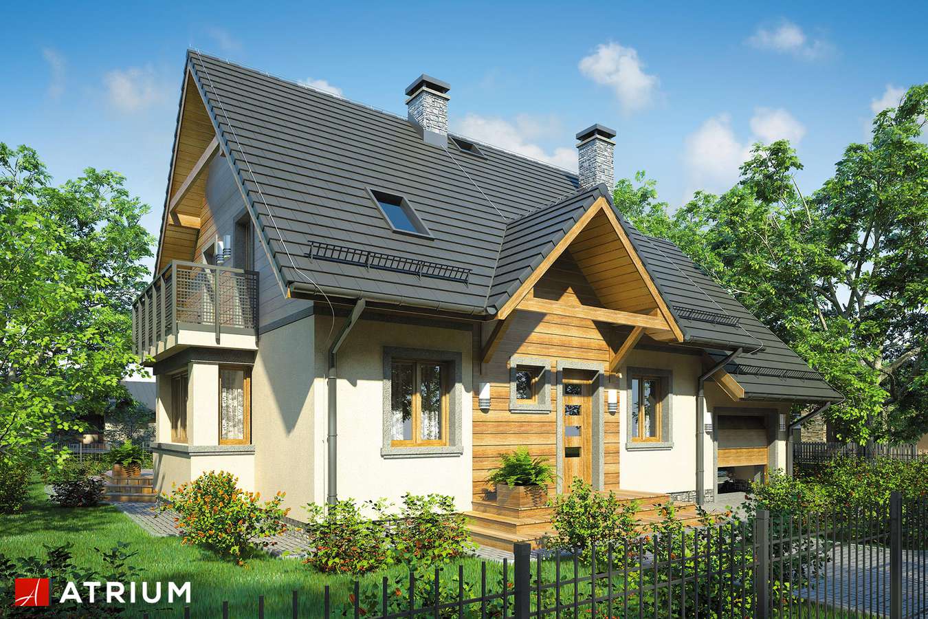budowa domu Ewa Bis odbicie lustrzane - New- House