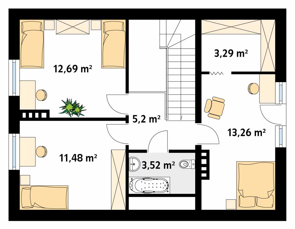 Kawka 5 (Odbicie lustrzane) - miniatura 3