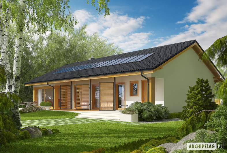 budowa domu Eryk II G1 (odbicie lustrzane) - New-House