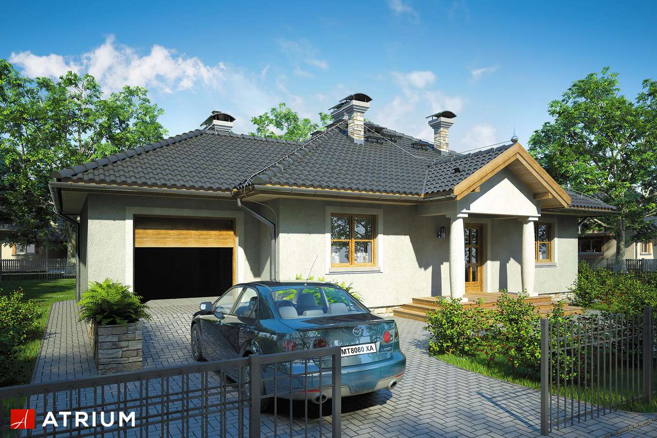 budowa domu Texas II (odbicie lustrzane) - New-House