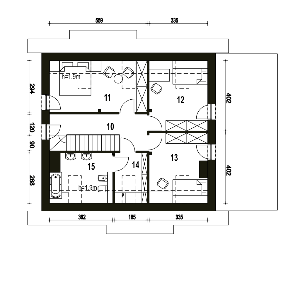 Sosnówka II z wiatą [A1] - miniatura 9
