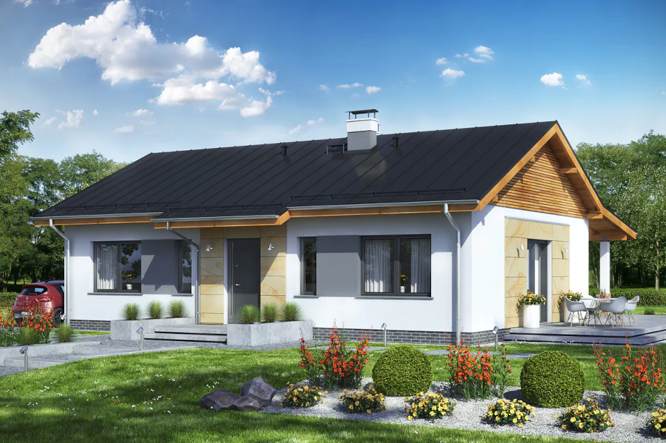 Budowa domu TERRIER 2 BEZ GARAŻU z New-House