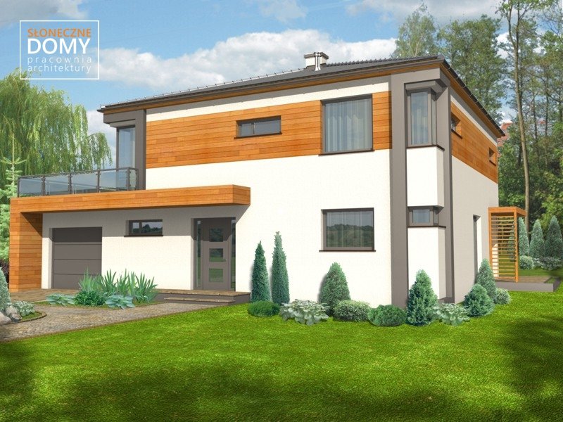 budowa domu - Caracas A (odbicie lustrzane) - New-House