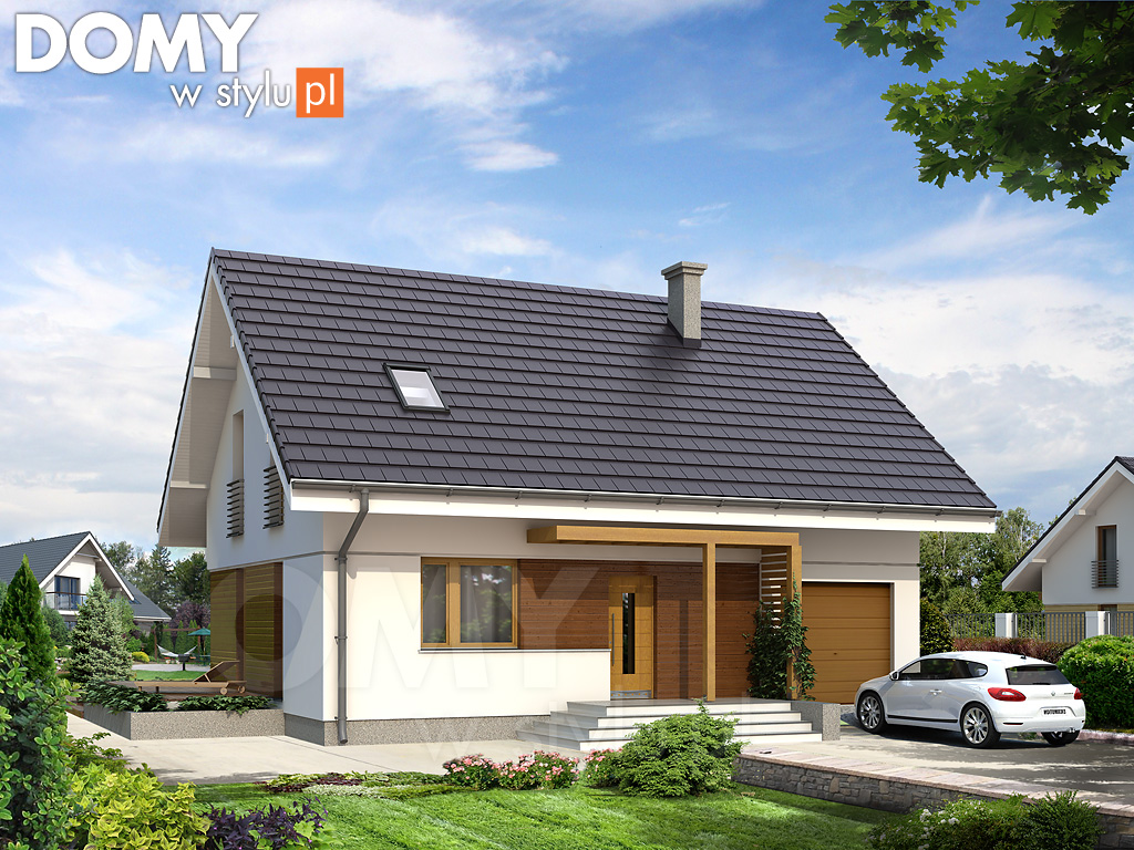 budowa domu Anka 2 (Odbicie lustrzane) - New-House