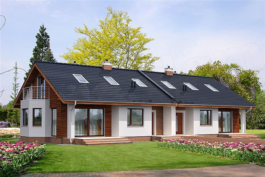 budowa domu Brest LMBL32 - New-House