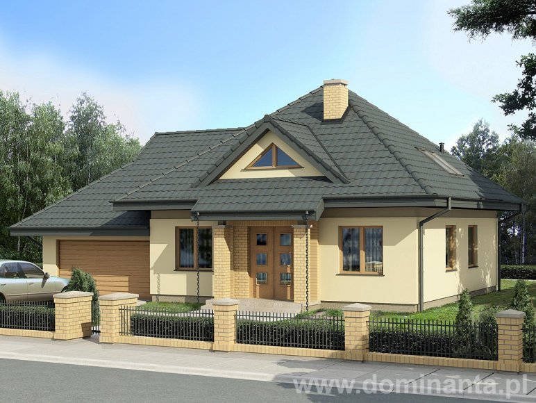 budowa domu SINDBAD 2G (Odbicie lustrzane) - New-House