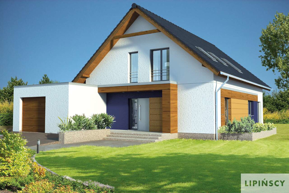 Budowa domu Garda DCP310 (odbicie lustrzane) z New-House
