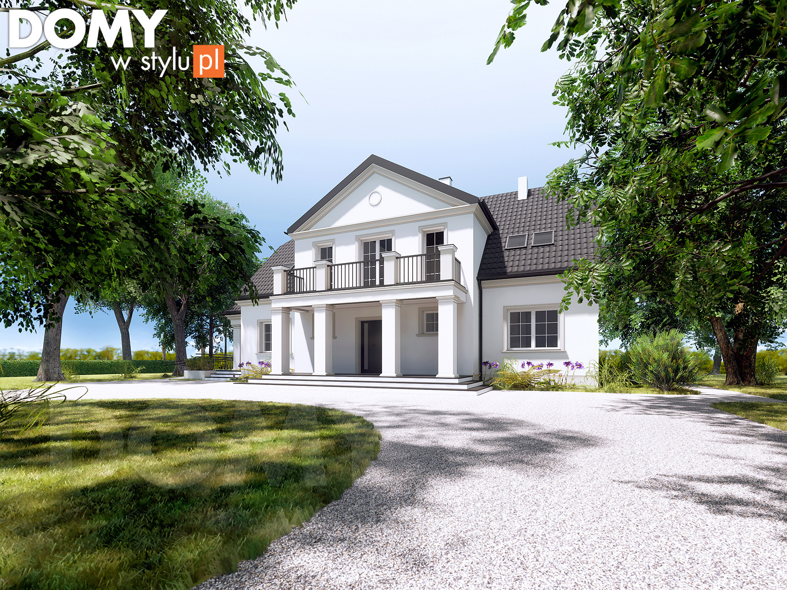 budowa domu Łubin (odbicie lustrzane) - New-House