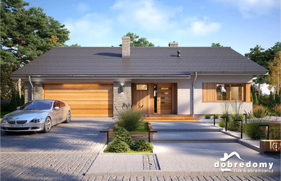 Budowa domu Stokrotka II (odbicie lustrzane) z New-House