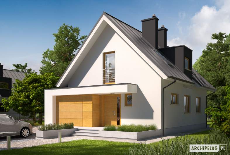 budowa domu Eliot G1 (odbicie lustrzane) - New-House