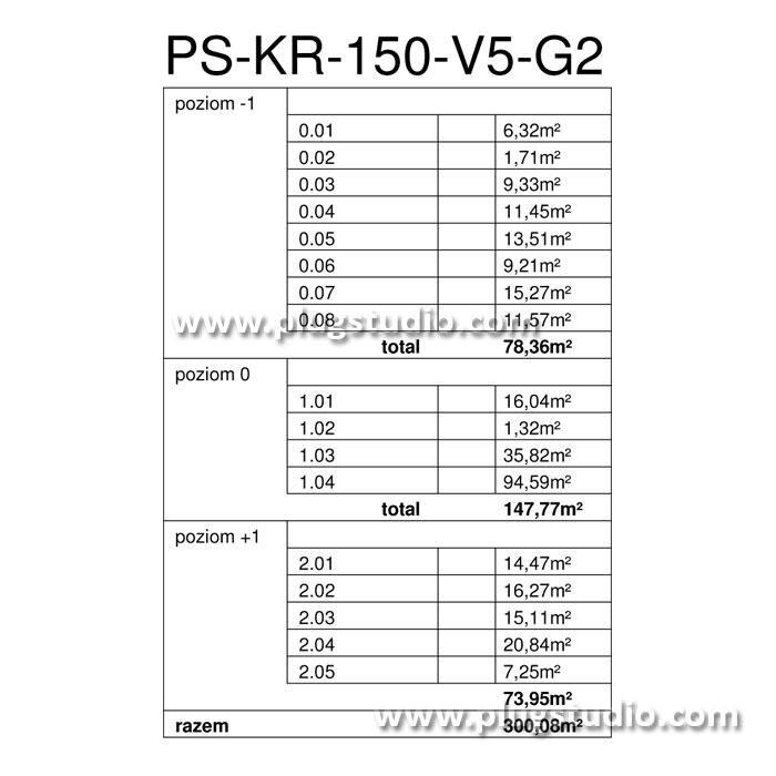 PS-KR-150-V5-G2 projekt domu na skarpie dach płaski nowoczesny - miniatura 9