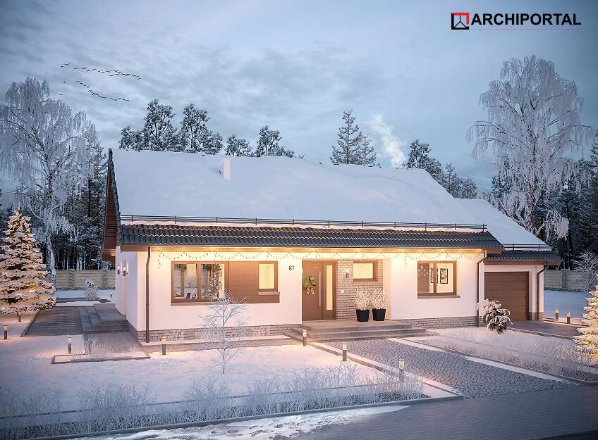 budowa domu Tamara Modern WZ - New-House