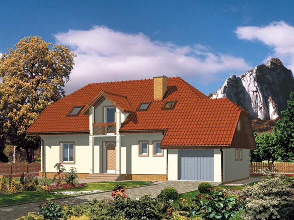 budowa domu WB-3417 - New-House