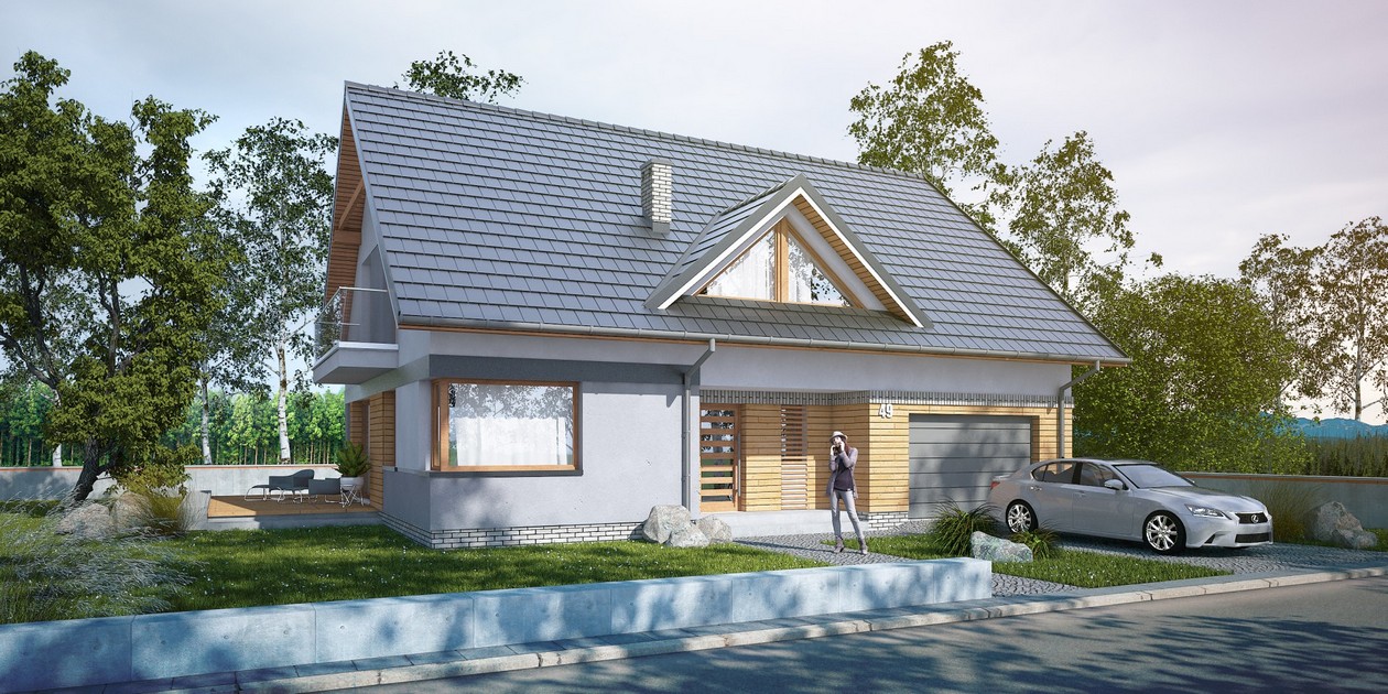 budowa domu Acceptus IV G1 - New-House