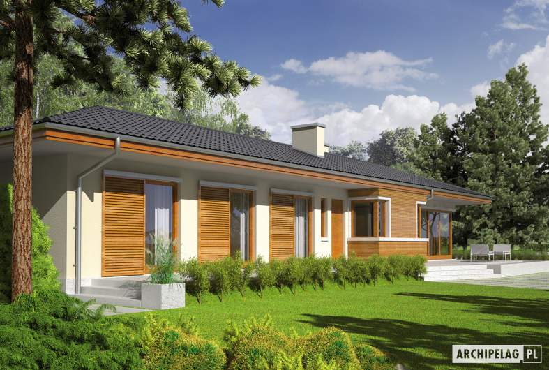 budowa domu Bill II (z wejściem od południa ) (odbicie lustrzane) - New-House