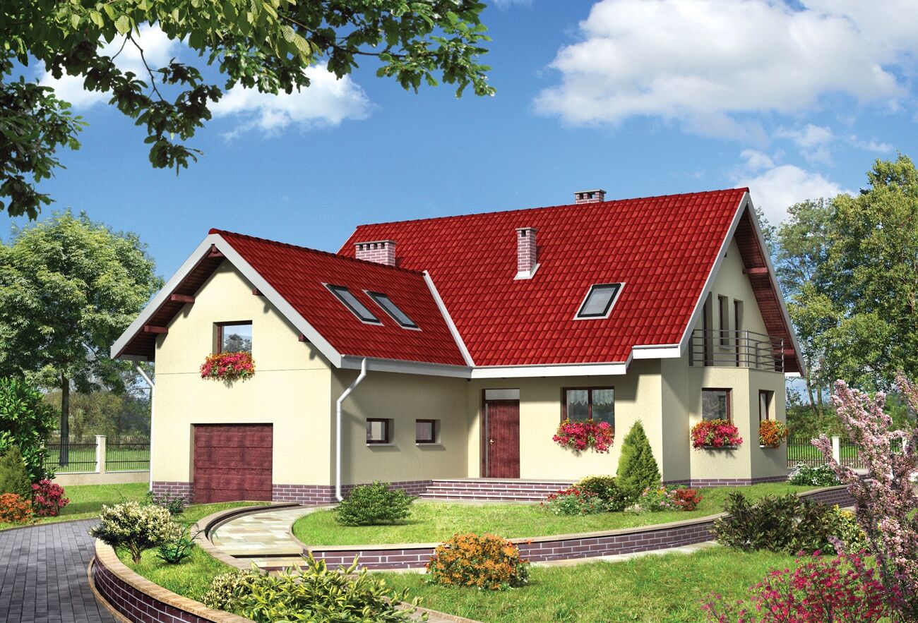 budowa domu Rafał (odbicie lustrzane) - New-House