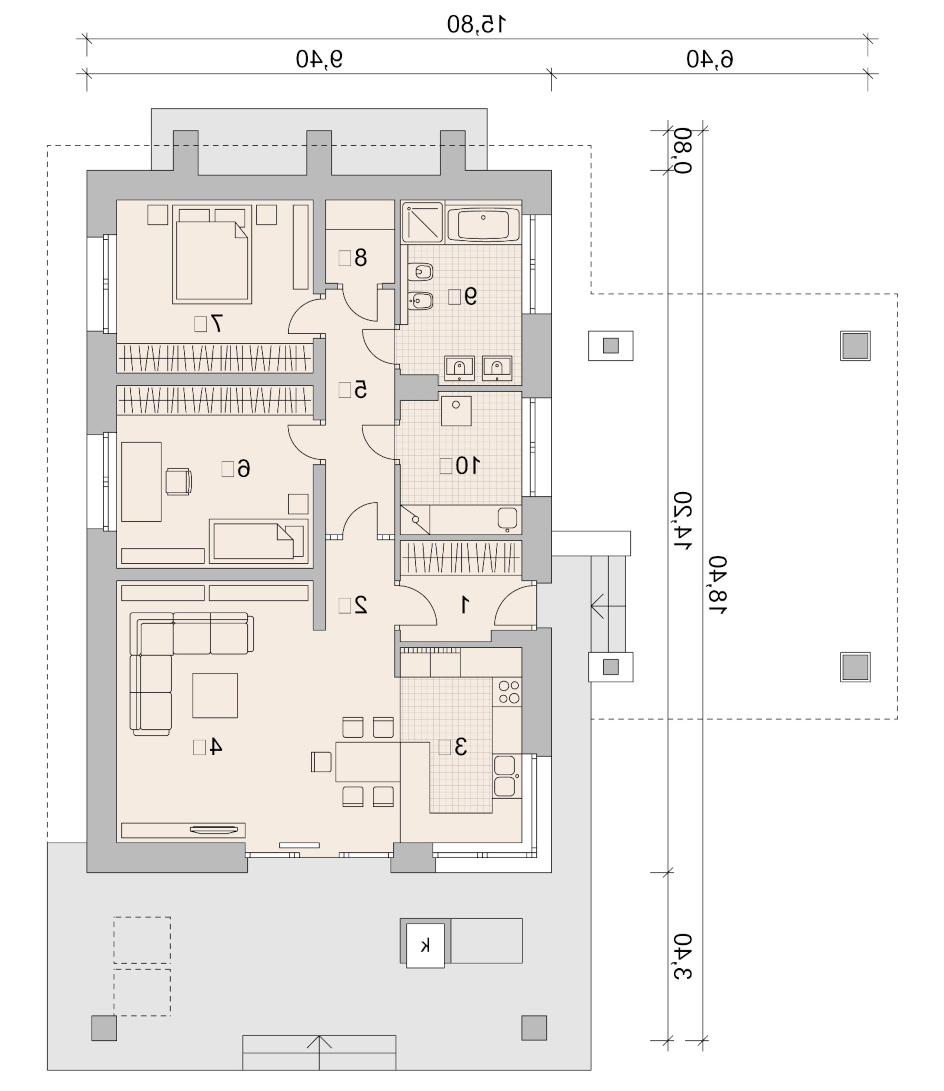 LK&1036 (odbicie lustrzane) - miniatura 4