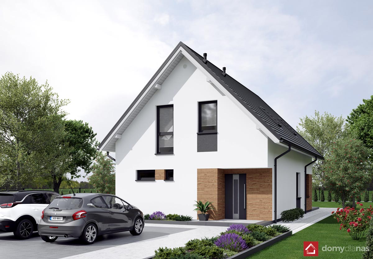 budowa domu N33-BG (odbicie lustrzane) - New-House