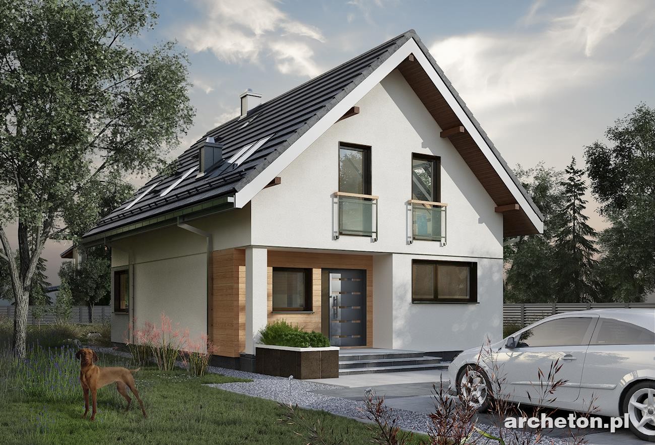 budowa domu Anatol Solo (odbicie lustrzane) - New-House