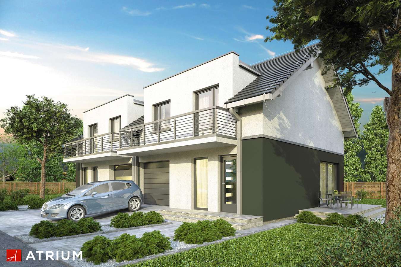 Double House II (odbicie lustrzane) - miniatura 3